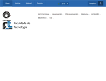 Tablet Screenshot of ft.unicamp.br