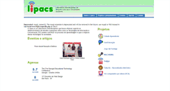 Desktop Screenshot of lipacs.iar.unicamp.br