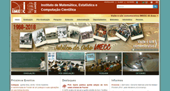 Desktop Screenshot of ime.unicamp.br