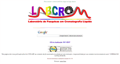 Desktop Screenshot of labcrom.iqm.unicamp.br