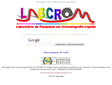 Tablet Screenshot of labcrom.iqm.unicamp.br