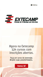 Mobile Screenshot of extecamp.unicamp.br