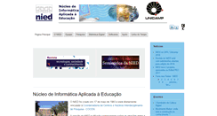 Desktop Screenshot of nied.unicamp.br