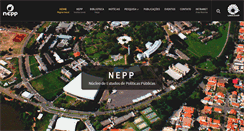 Desktop Screenshot of nepp.unicamp.br
