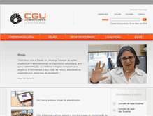 Tablet Screenshot of cgu.rei.unicamp.br