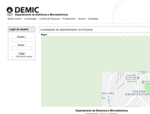 Tablet Screenshot of demic.fee.unicamp.br